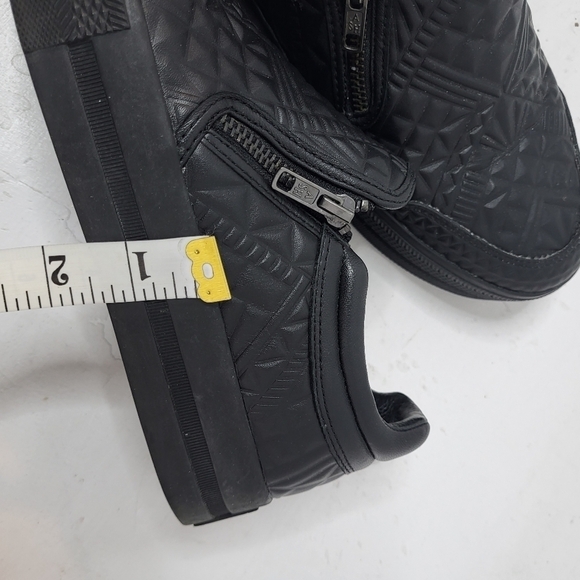 ASH Jig Bis All Black Embossed Slip On Trainer Size 40 - Picture 8 of 11
